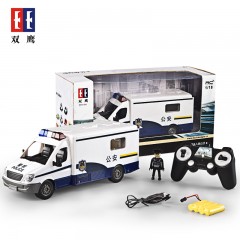 双鹰遥控警务车1:18