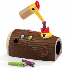 网红啄木鸟捉虫游戏智力开发玩具