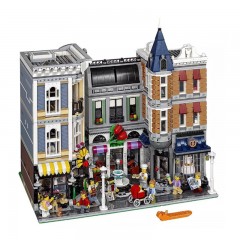 新品乐高LEGO 创意百变高手系列 10255城市中心集会广场 积木玩具